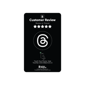 Smart Contactless Review Card for Thread